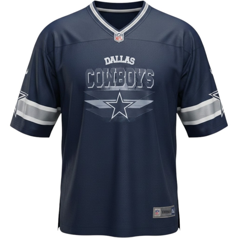 NFL Pro Line Dallas Cowboys Jersey Mens 3XL Navy Blue NWT, Graphic  Cowboys